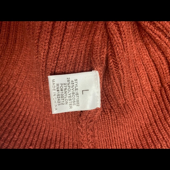 Day&Night Rust cable knit sweater - Picture 6 of 6